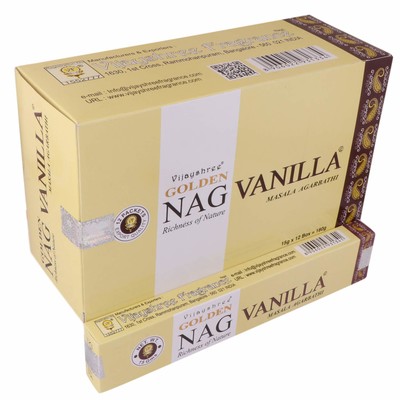 Благовония VijayShree Vanilla, блок (12 упаковок)